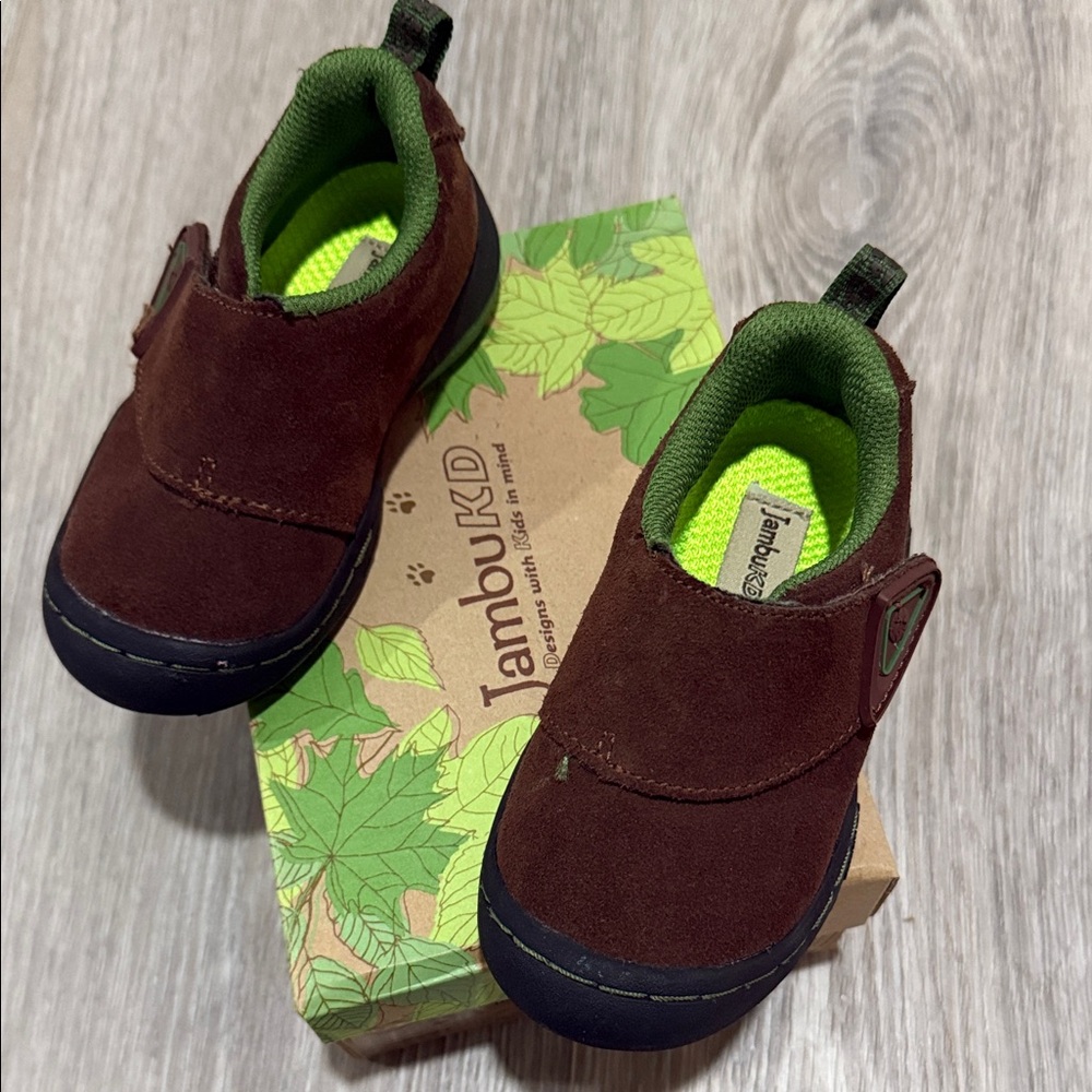 Jambu Brown and Green Baby Walkers